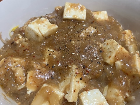豆板醤も甜麺醤も使わない!辛旨麻婆豆腐!